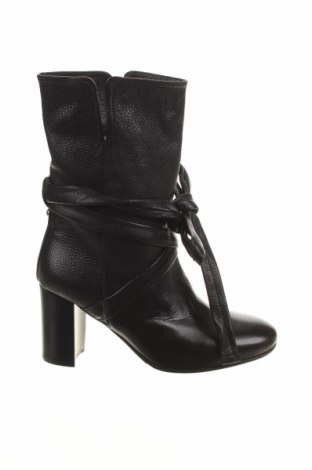Γυναικείες μπότες Minelli, Μέγεθος 35, Χρώμα Μαύρο, Γνήσιο δέρμα, Τιμή 126,03 €