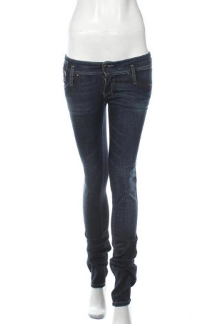 Damskie jeansy Diesel, Rozmiar S, Kolor Niebieski, 99% bawełna, 1% elastyna, Cena 143,30 zł
