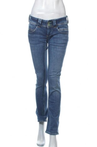 Дамски дънки Pepe Jeans, Размер M, Цвят Син, Цена 36,40 лв.