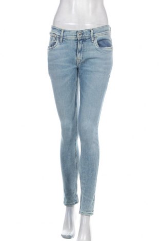 Damskie jeansy Pepe Jeans, Rozmiar M, Kolor Niebieski, 98% bawełna, 2% elastyna, Cena 242,56 zł