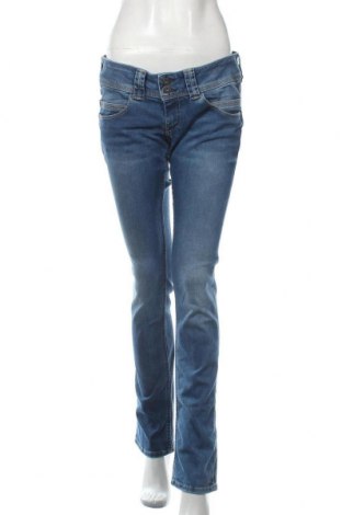 Дамски дънки Pepe Jeans, Размер L, Цвят Син, Цена 39,56 лв.