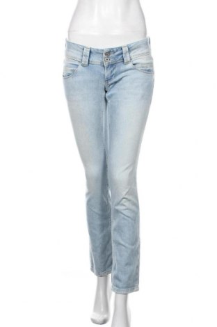 Blugi de femei Pepe Jeans, Mărime S, Culoare Albastru, 98% bumbac, 2% elastan, Preț 424,34 Lei