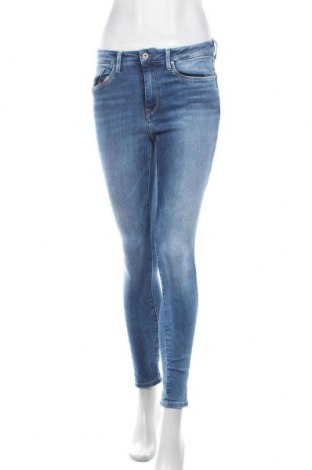 Дамски дънки Pepe Jeans, Размер M, Цвят Син, 93% памук, 6% полиестер, 1% еластан, Цена 47,70 лв.