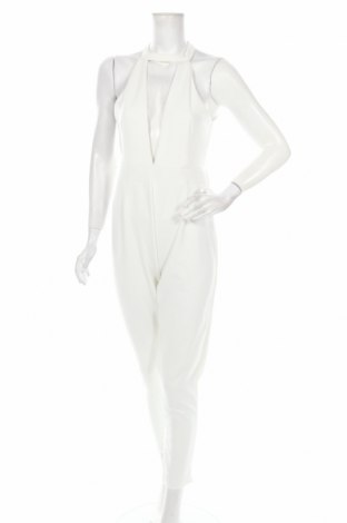 Damen Overall Evita, Größe L, Farbe Weiß, 95% Polyester, 5% Elastan, Preis 28,22 €