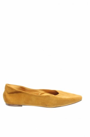 Дамски обувки Camaieu, Размер 39, Цвят Жълт, Текстил, Цена 31,05 лв.