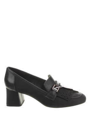 Γυναικεία παπούτσια Geox, Μέγεθος 38, Χρώμα Μαύρο, Γνήσιο δέρμα, Τιμή 57,76 €