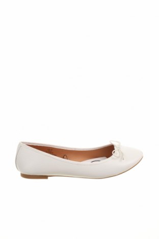 Γυναικεία παπούτσια H&M, Μέγεθος 39, Χρώμα Λευκό, Δερματίνη, Τιμή 9,96 €