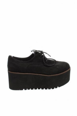 Γυναικεία παπούτσια Lefties, Μέγεθος 36, Χρώμα Μαύρο, Κλωστοϋφαντουργικά προϊόντα, Τιμή 22,81 €
