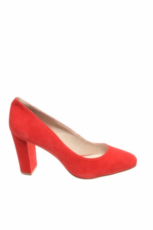 Γυναικεία παπούτσια Minelli, Μέγεθος 37, Χρώμα Κόκκινο, Φυσικό σουέτ, Τιμή 59,36 €