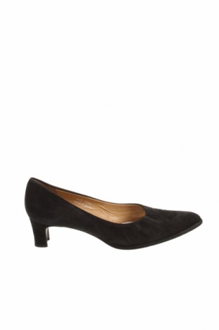 Дамски обувки Ralph Lauren, Размер 38, Цвят Черен, Естествен велур, Цена 38,22 лв.