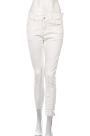 Дамски панталон Angels, Размер L, Цвят Бял, 88% памук, 10% полиестер, 2% еластан, Цена 31,24 лв.