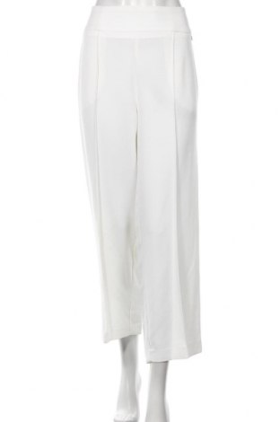 Дамски панталон Annarita N, Размер L, Цвят Бял, 97% полиестер, 3% еластан, Цена 272,35 лв.
