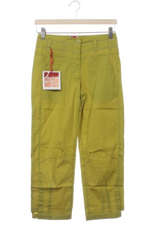 Дамски панталон Aventures Des Toiles, Размер XS, Цвят Зелен, Цена 59,15 лв.