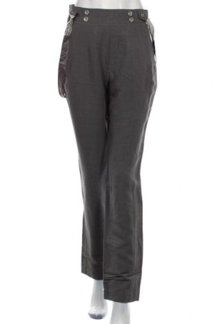 Дамски панталон Aventures Des Toiles, Размер M, Цвят Сив, 60% лен, 410% тенсел, Цена 57,46 лв.
