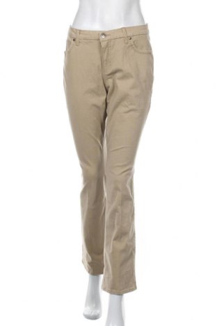 Дамски панталон Faded Glory, Размер L, Цвят Бежов, 98% памук, 2% еластан, Цена 16,54 лв.
