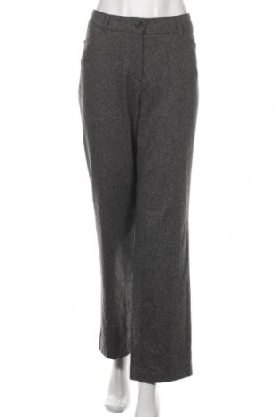 Дамски панталон Gerry Weber, Размер XL, Цвят Сив, 46% вълна, 23% полиестер, 13% полиамид, 10% коприна, 7% вискоза, 1% еластан, Цена 21,20 лв.