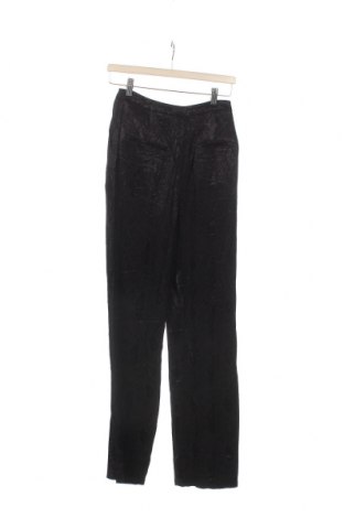 Γυναικείο παντελόνι H&M, Μέγεθος XS, Χρώμα Μαύρο, Βισκόζη, Τιμή 13,64 €