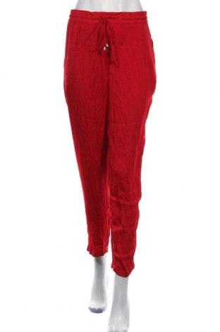 Дамски панталон Springfield, Размер M, Цвят Червен, Полиестер, Цена 22,91 лв.