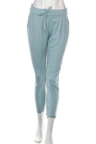 Дамски панталон Vero Moda, Размер S, Цвят Син, 65% вискоза, 30% полиамид, 5% еластан, Цена 48,30 лв.