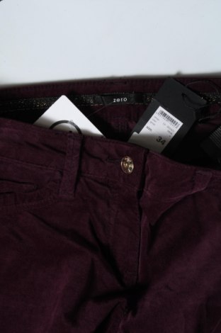 Γυναικείο παντελόνι Zero, Μέγεθος XS, Χρώμα Βιολετί, 98% βαμβάκι, 2% ελαστάνη, Τιμή 28,66 €