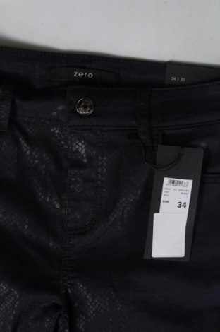 Γυναικείο παντελόνι Zero, Μέγεθος XS, Χρώμα Μπλέ, 67% βαμβάκι, 30% πολυεστέρας, 3% ελαστάνη, Τιμή 28,66 €