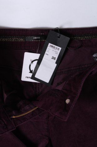 Γυναικείο παντελόνι Zero, Μέγεθος S, Χρώμα Βιολετί, 98% βαμβάκι, 2% ελαστάνη, Τιμή 28,66 €
