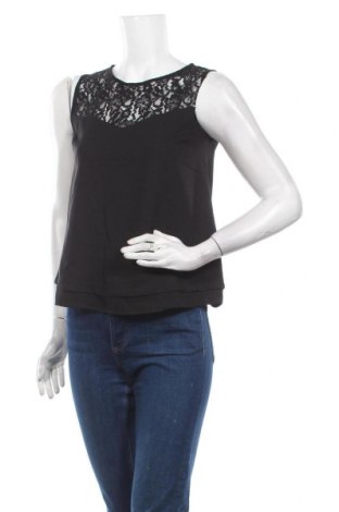 Γυναικείο αμάνικο μπλουζάκι Tally Weijl, Μέγεθος S, Χρώμα Μαύρο, Τιμή 13,64 €