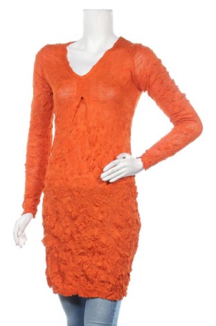 Дамски пуловер Aventures Des Toiles, Размер S, Цвят Оранжев, 55% акрил, 45% полиестер, Цена 23,92 лв.