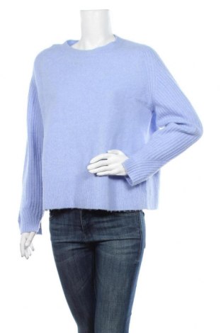 Damski sweter By Malene Birger, Rozmiar XS, Kolor Niebieski, 32% wełna alpaki, 32% wełna, 30% poliamid, 6% elastyna, Cena 552,68 zł