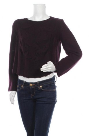 Damenpullover Crea Concept, Größe L, Farbe Lila, 100% Wolle, Preis 24,85 €