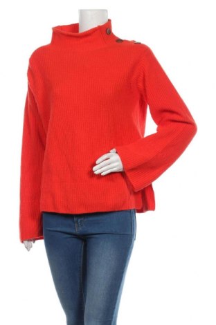 Дамски пуловер Esprit, Размер M, Цвят Червен, 90% памук, 5% вълна, 5% кашмир, Цена 57,60 лв.