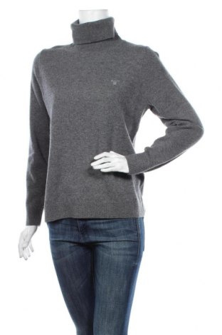 Γυναικείο πουλόβερ Gant, Μέγεθος XL, Χρώμα Γκρί, Μαλλί, Τιμή 101,75 €