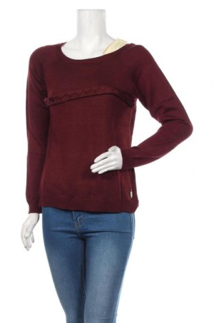 Дамски пуловер Little Marcel, Размер S, Цвят Червен, 67% акрил, 25% полиамид, 8% вълна, Цена 17,82 лв.