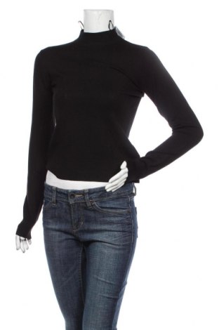 Дамски пуловер Monki, Размер S, Цвят Черен, 80% вискоза, 20% полиамид, Цена 41,40 лв.