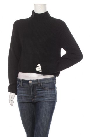 Дамски пуловер Monki, Размер M, Цвят Черен, 52% полиестер, 38% акрил, 8% вълна, 2% еластан, Цена 17,25 лв.
