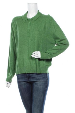 Γυναικείο πουλόβερ Rodier, Μέγεθος XL, Χρώμα Πράσινο, 47% πολυαμίδη, 45% βισκόζη, 8% μαλλί, Τιμή 69,90 €