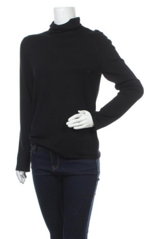 Дамски пуловер S.Oliver Black Label, Размер XL, Цвят Черен, 81% вискоза, 17% полиамид, 2% еластан, Цена 101,40 лв.