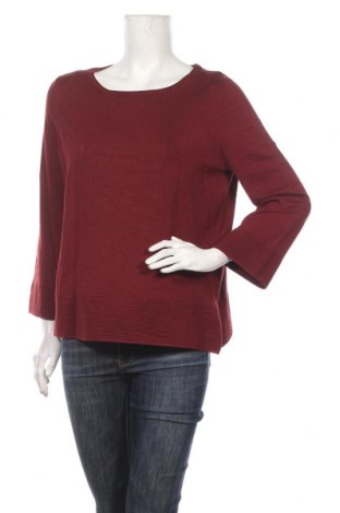 Дамски пуловер S.Oliver Black Label, Размер L, Цвят Червен, 81% вискоза, 17% полиамид, 2% еластан, Цена 101,40 лв.