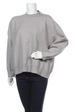 Дамски пуловер Vero Moda, Размер XL, Цвят Сив, 52% вискоза, 28% полиестер, 20% полиамид, Цена 17,25 лв.