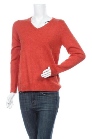 Дамски пуловер Vila, Размер S, Цвят Червен, 50% вискоза, 27% полиамид, 23% полиестер, Цена 41,40 лв.