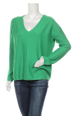 Дамски пуловер Zero, Размер M, Цвят Зелен, 70% вискоза, 30% полиестер, Цена 65,40 лв.