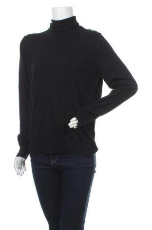 Дамски пуловер Zign, Размер L, Цвят Черен, 80% памук, 20% полиамид, Цена 25,50 лв.