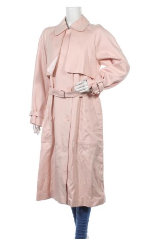 Dámský přechodný kabát  Claudie Pierlot, Velikost M, Barva Růžová, 59% polyester, 38% bavlna, 3% elastan, Cena  7 396,00 Kč