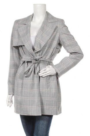 Damen Trenchcoat Orsay, Größe S, Farbe Grau, 65% Polyester, 32% Viskose, 3% Elastan, Preis 16,08 €