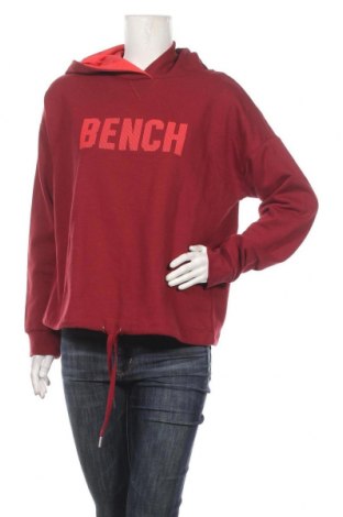 Damska bluza Bench, Rozmiar XL, Kolor Czerwony, 50% bawełna, 50% poliester, Cena 159,79 zł