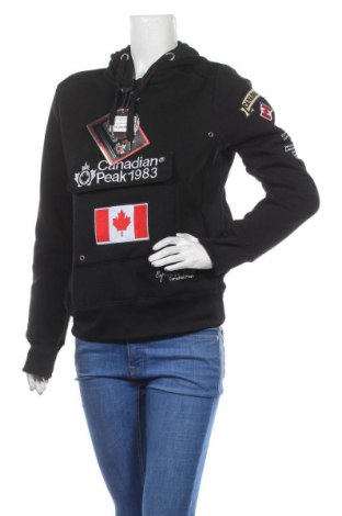 Γυναικείο φούτερ Canadian Peak, Μέγεθος L, Χρώμα Μαύρο, Πολυεστέρας, Τιμή 38,27 €