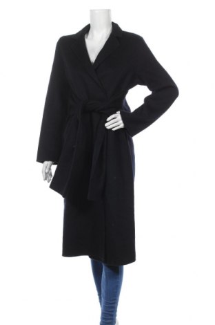 Dámský kabát  Claudie Pierlot, Velikost M, Barva Modrá, 86% vlna, 14% polyamide, Cena  10 098,00 Kč