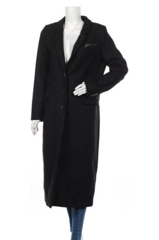 Γυναικείο παλτό IKKS, Μέγεθος L, Χρώμα Μαύρο, Πολυεστέρας, Τιμή 328,22 €