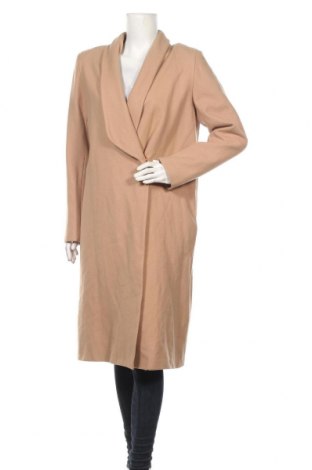 Dámský kabát  One Step, Velikost M, Barva Béžová, 70% vlna, 25% polyamide, 5% jiné tkaniva , Cena  3 495,00 Kč