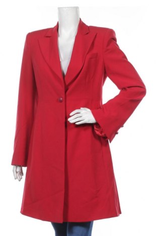 Дамско палто Pinko, Размер XL, Цвят Червен, 61% вискоза, 30% полиамид, 9% еластан, Цена 419,30 лв.